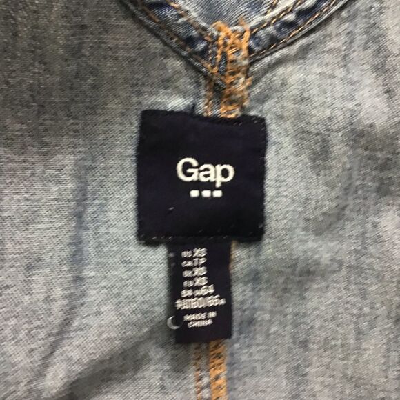 𝅺GAP ripped distressed jeans shortall unisex - Picture 4 of 9